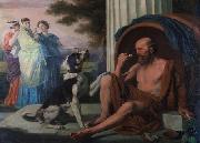 unknow artist Oil painting of Diogenes by Pugons Sweden oil painting artist